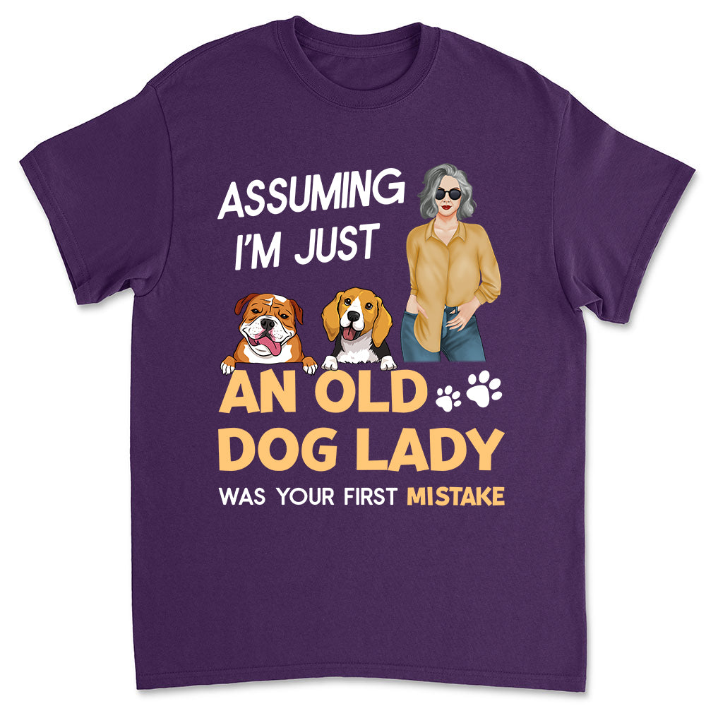 Your First Mistake - Personalized Custom Unisex 5.3 oz T-shirt: Ideal Gift for Pet Lovers