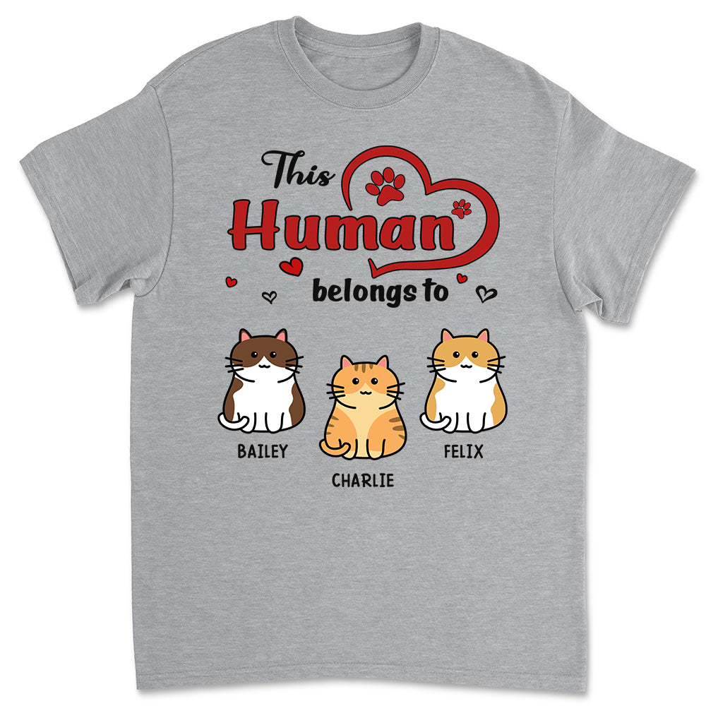 Unique Personalized Custom Unisex Human Heart T-shirt