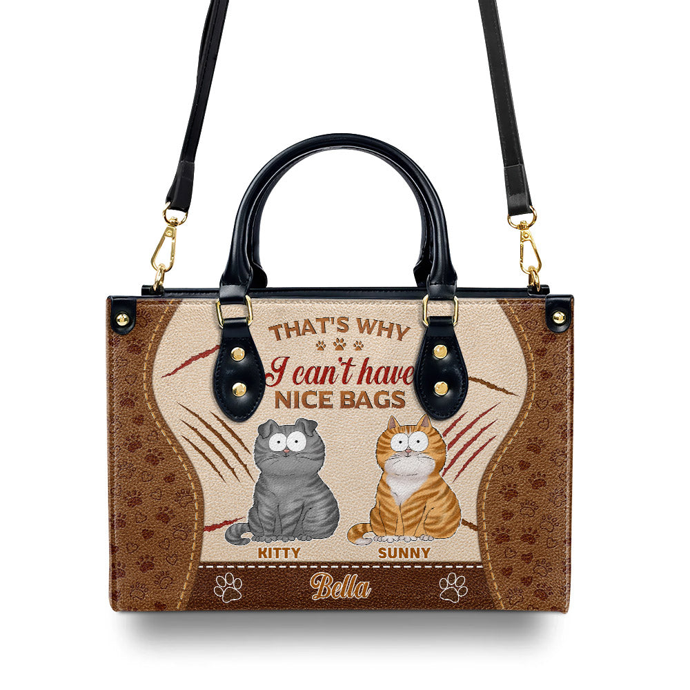 Unique Personalized Custom Leather Bag - Show Your Love for Fur Babies