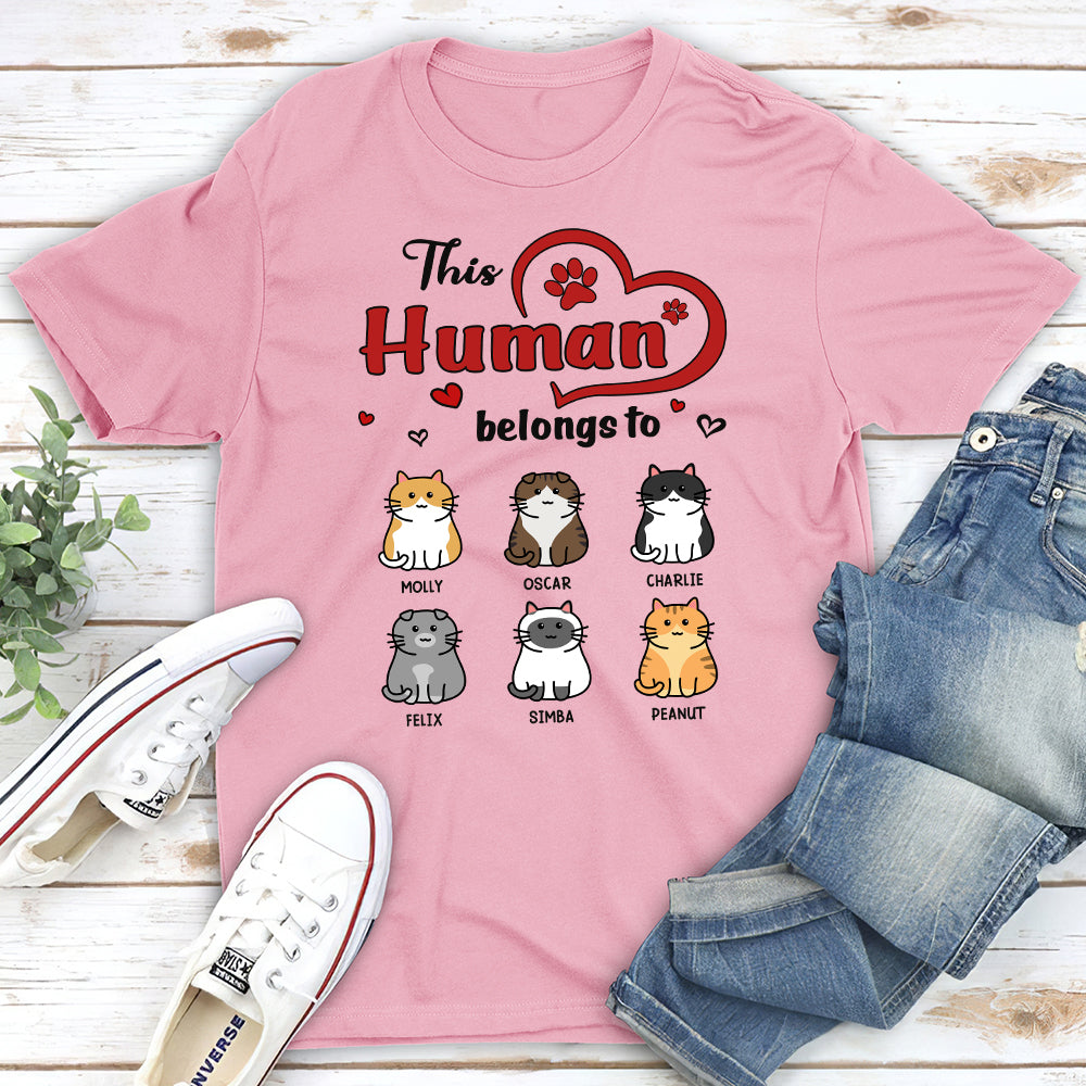 Unique Personalized Custom Unisex Human Heart T-shirt