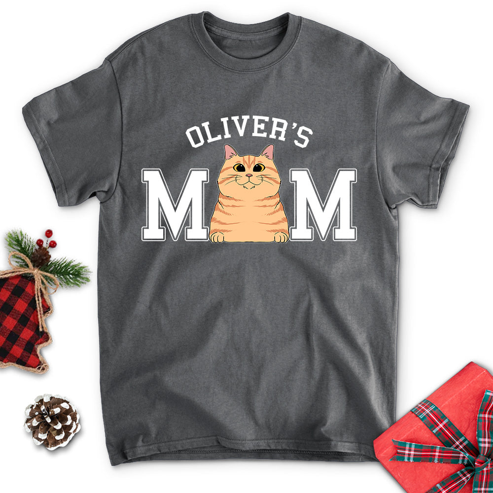 Cat Mom/Dad Basic - Personalized Custom Unisex 5.3 oz T-shirt for Pet Lovers
