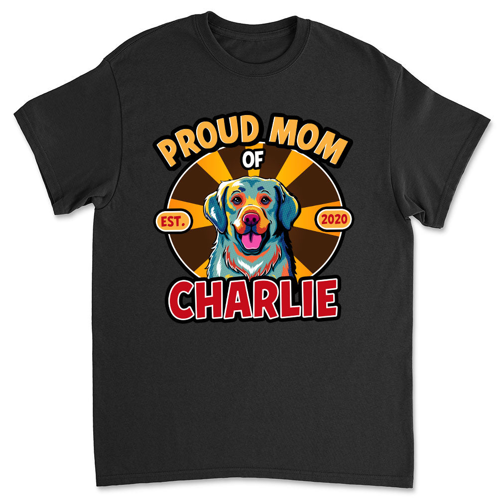 Proud Mom/Dad - Personalized Custom Unisex T-shirt for Pet Lovers