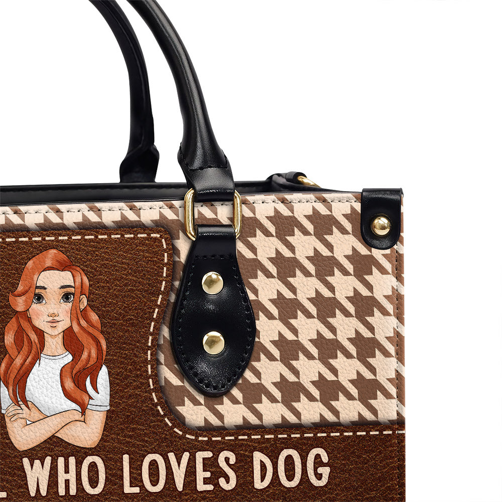 Just A Girl - Exquisite Personalized Custom Leather Handbag for Baby Lovers