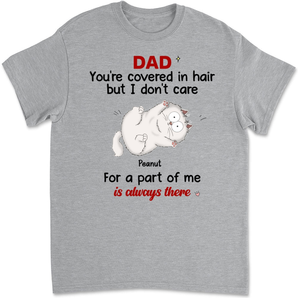 A Part Of Us - Personalized Custom Unisex 5.3 oz T-shirt for Pet Lovers