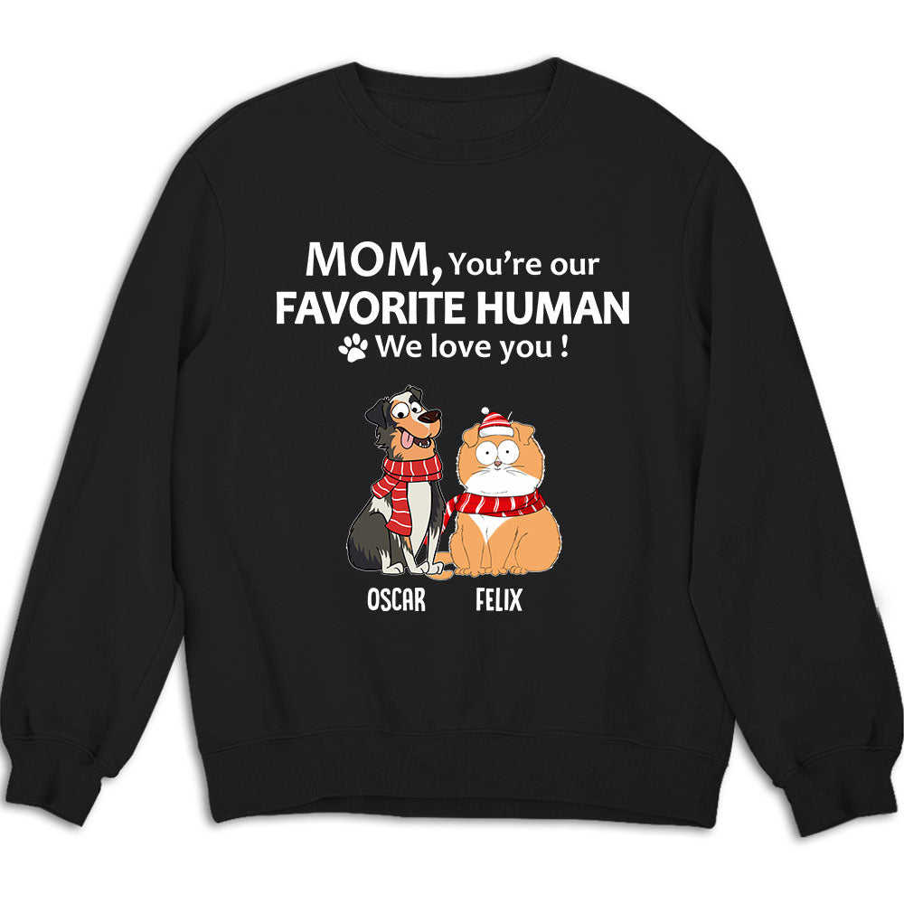 To My Human - Personalized Custom Unisex 8.0 oz Sweatshirt: Ideal Gifts for Pet Lovers