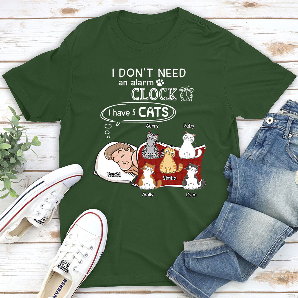 The Alarm - Personalized Custom Unisex 5.3 oz T-shirt for Pet Lovers