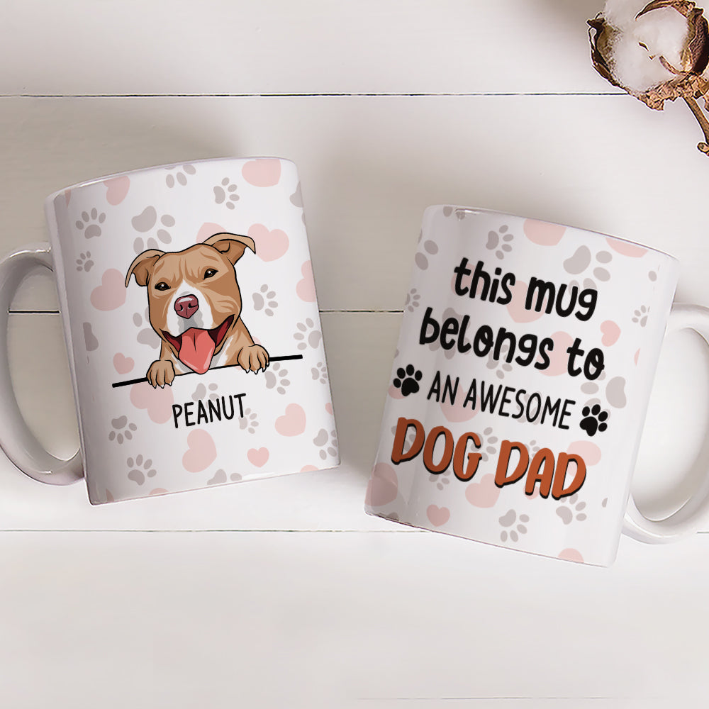 Superb Personalized Custom Coffee Mug for Awesome Dog Moms