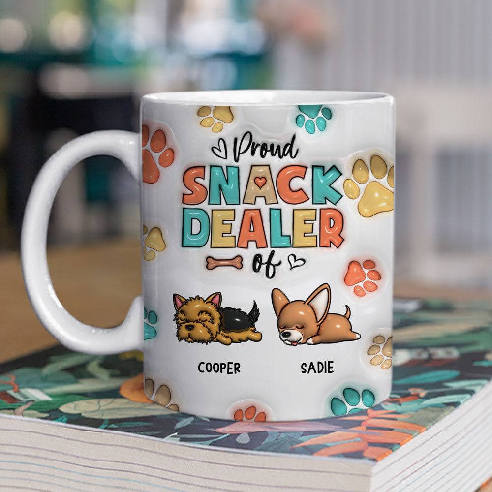 Personalized Custom 3D Inflated Effect Ceramic Mug - Ideal for All Beverages