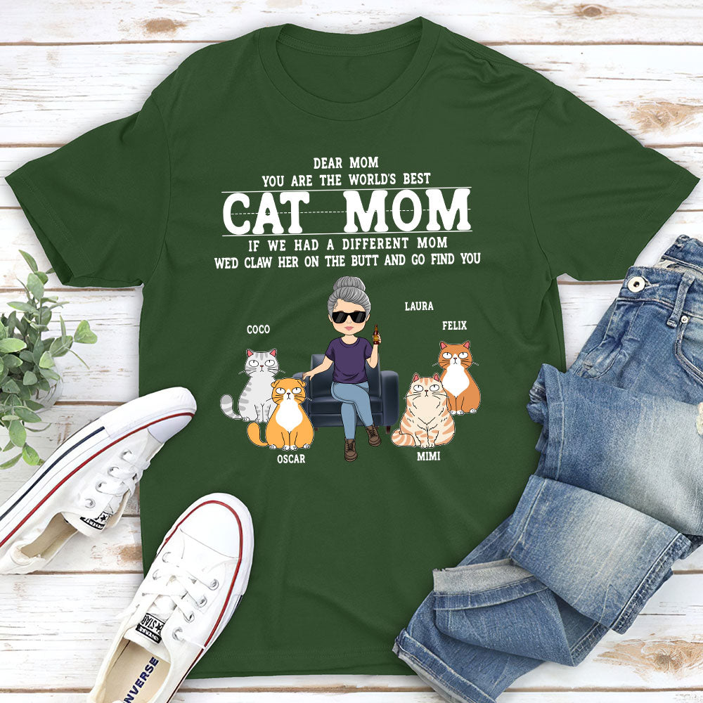 Personalized Custom Unisex 'Claw Her On The Butt And Go Find You' T-shirt