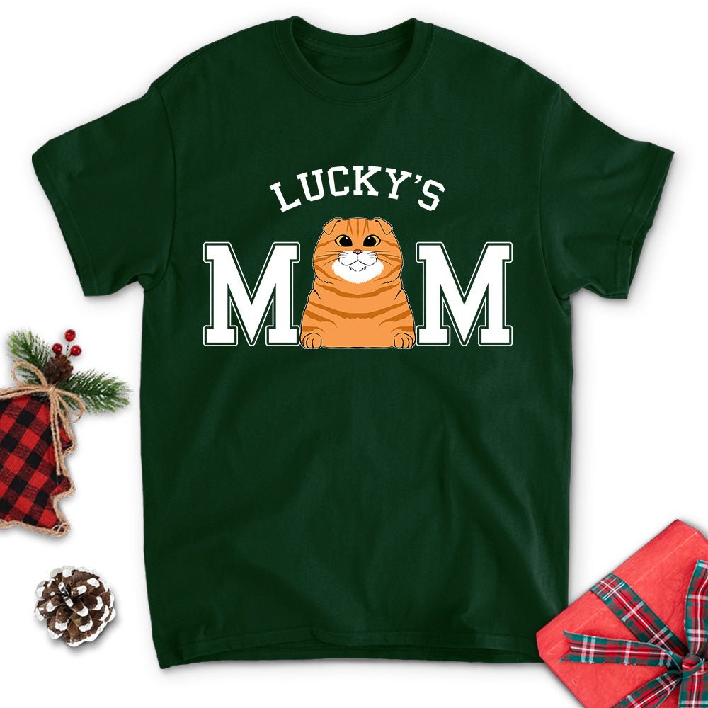 Cat Mom/Dad Basic - Personalized Custom Unisex 5.3 oz T-shirt for Pet Lovers