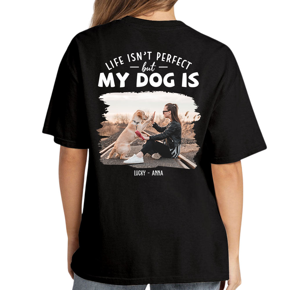 Stunning Personalized Custom Unisex Dog and Cat Photo T-shirt - Perfect Gift for Pet Lovers
