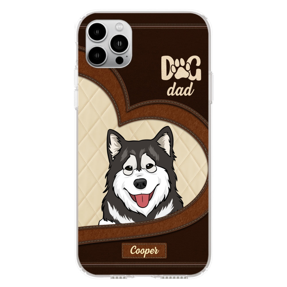 Adorable Peeking Dogs - Customizable Personalized Phone Case for Fashion - Forward Users