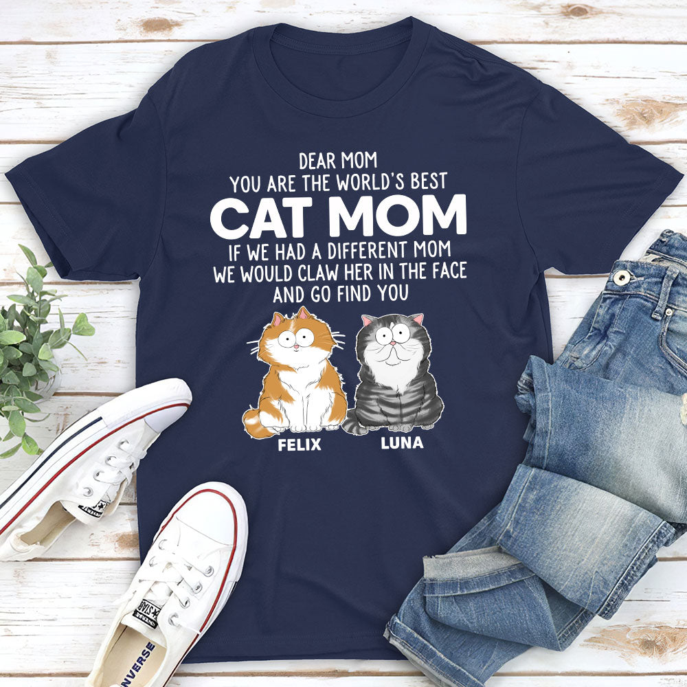 We Would Claw - Personalized Custom Unisex 5.3 oz T-shirt for Pet Lovers