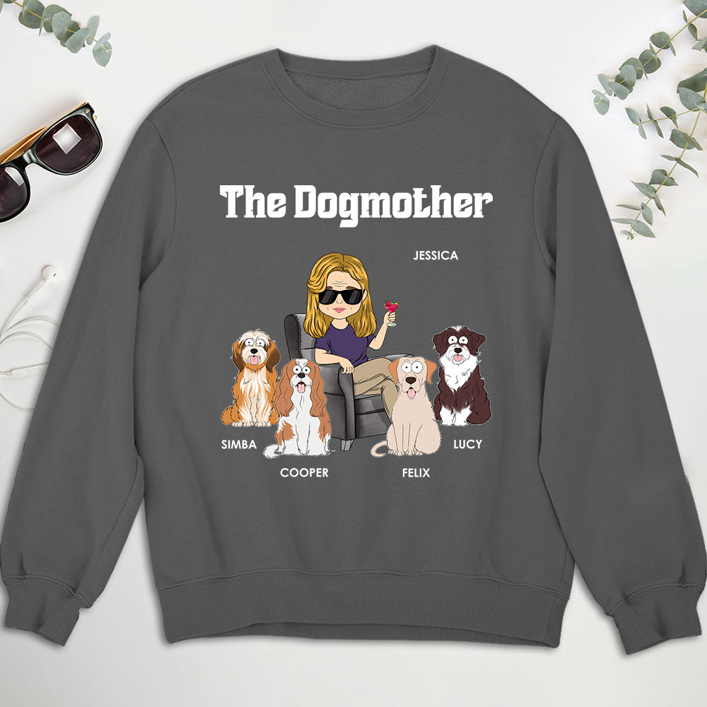 The Dog Parents - Customizable Personalized Unisex 8.0 oz Sweatshirt for Pet Lovers