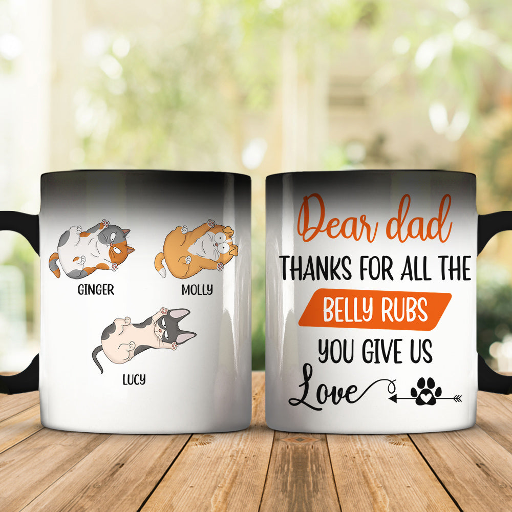 Thanks For All - Personalized Custom Color Changing Mug for Pet Lovers (11oz & 15oz Sizes)