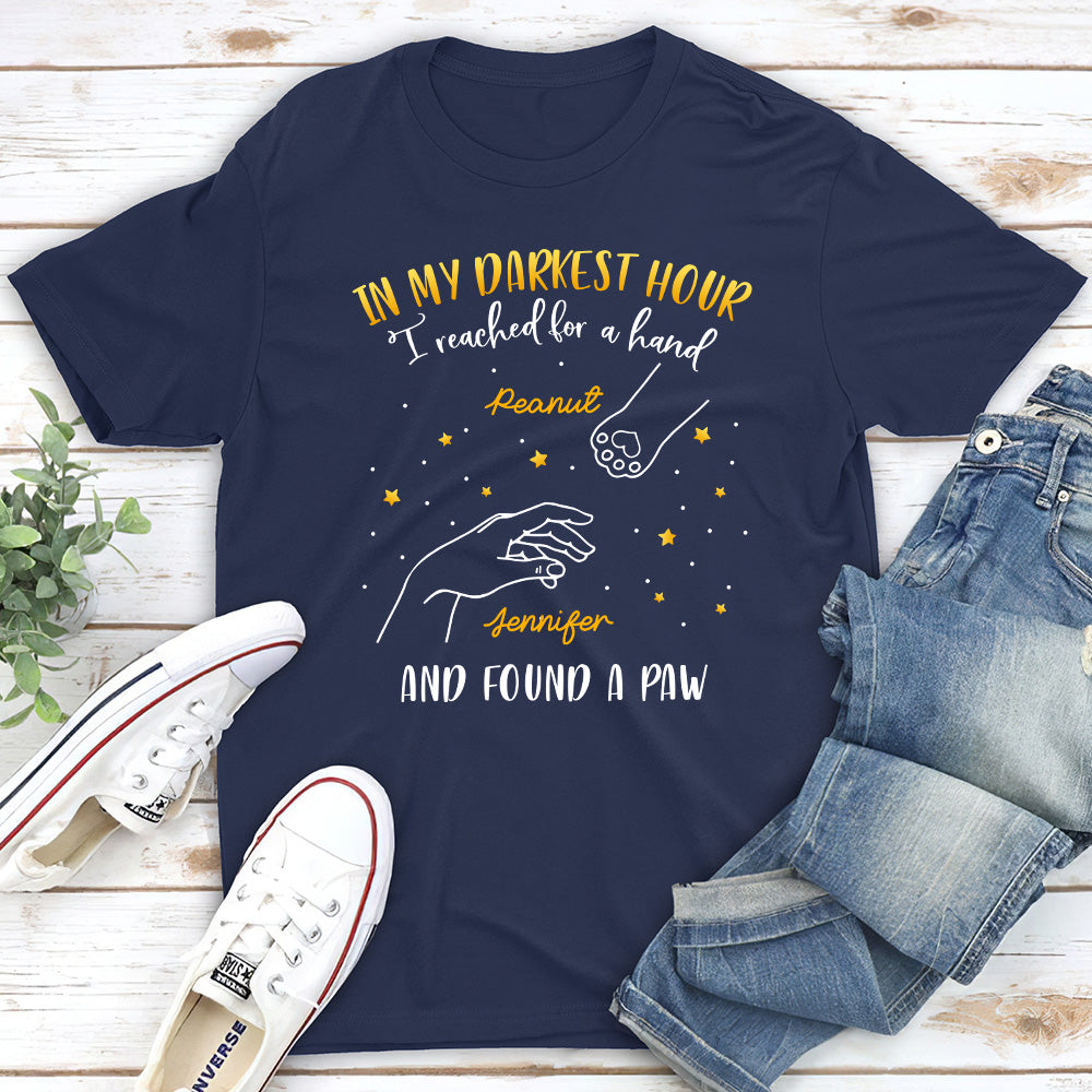Discover the Cat Paws - Customizable Unisex Personalized T-shirt