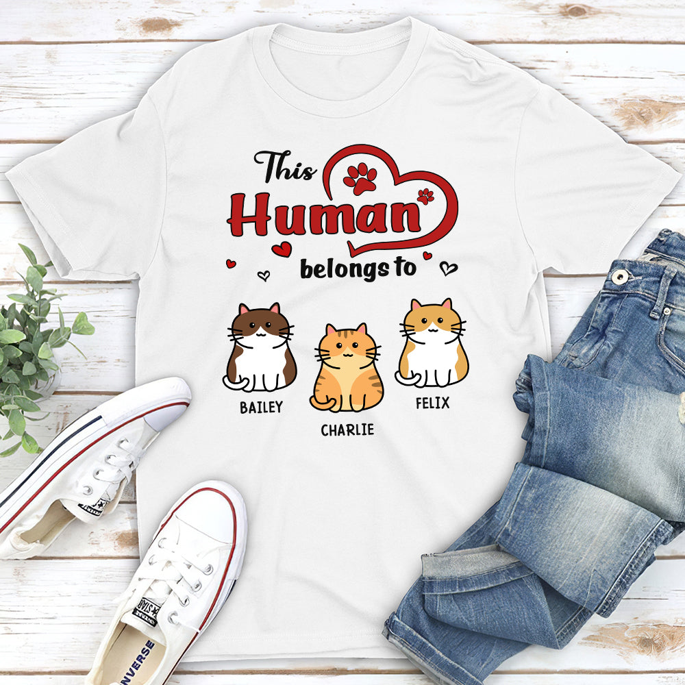 Unique Personalized Custom Unisex Human Heart T-shirt
