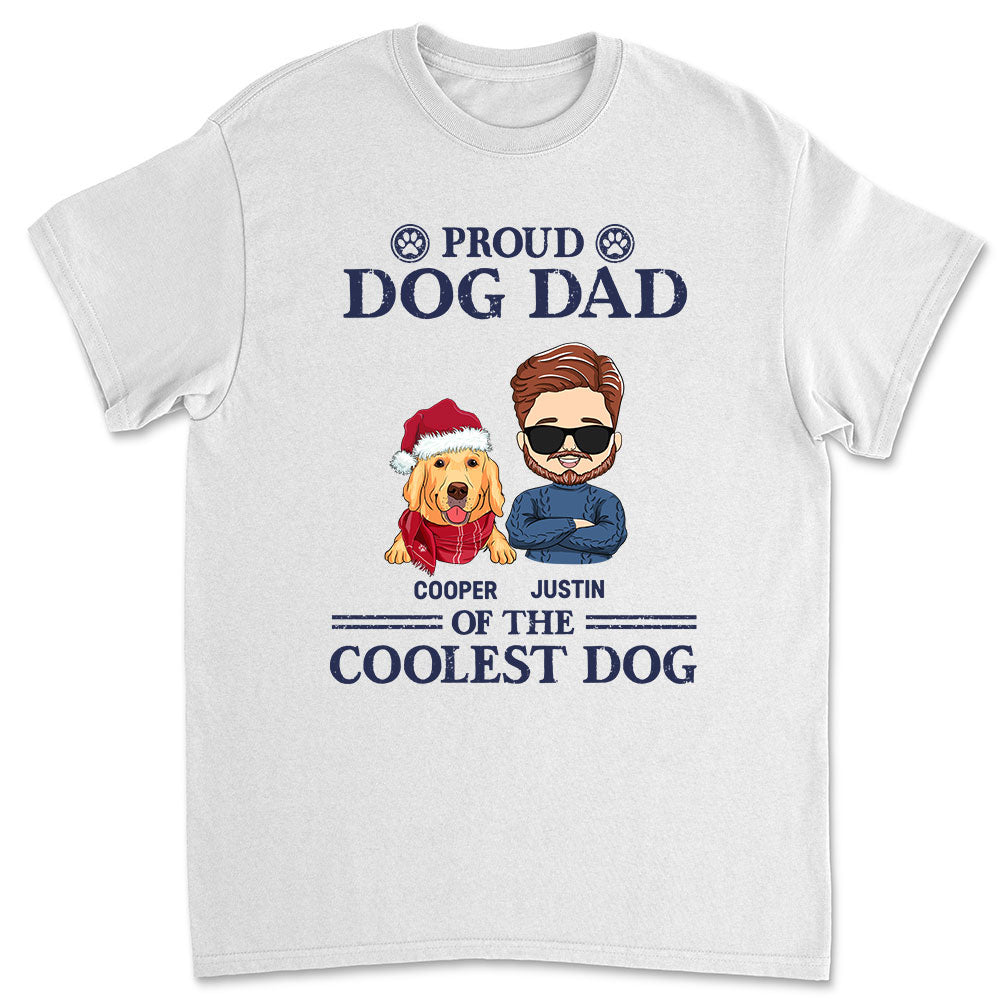 Proud Dad Mom - Personalized Custom Unisex T-shirt for Pet Lovers