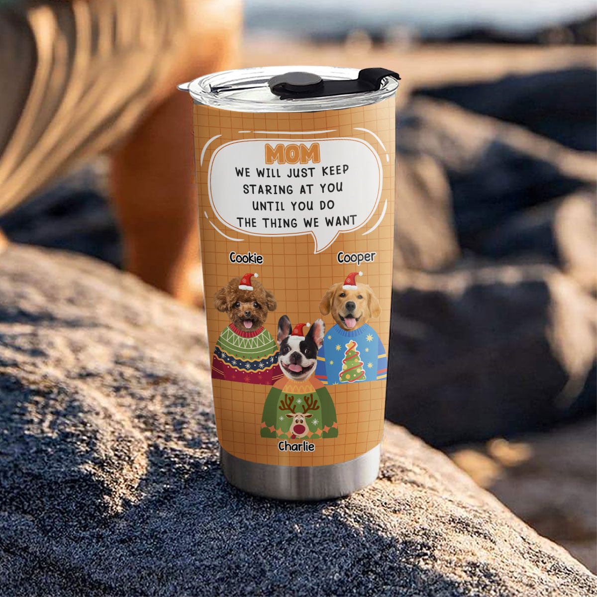 Until You Do - 20oz Personalized Custom Stainless Steel Tumbler with Double-Walled Vacuum Insulation