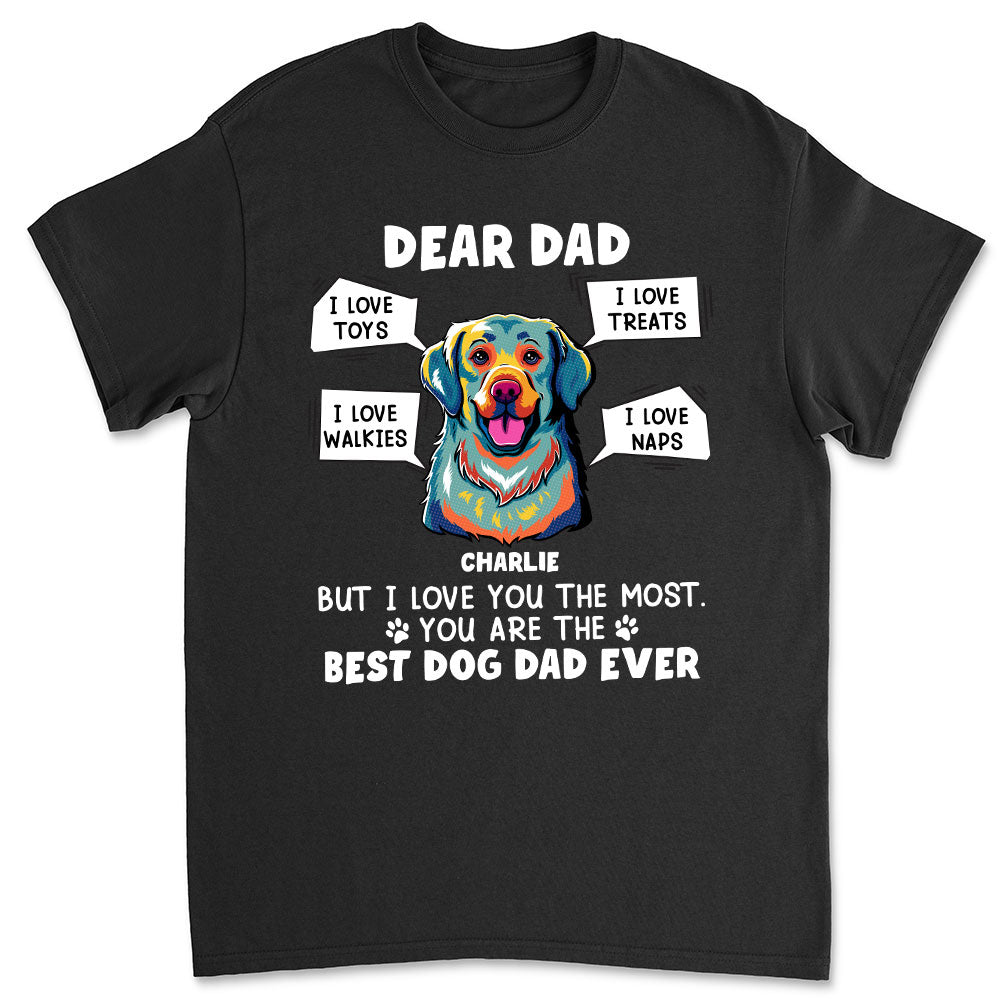 Treats And Naps - Personalized Custom Unisex 5.3 oz T-shirt for Pet Lovers
