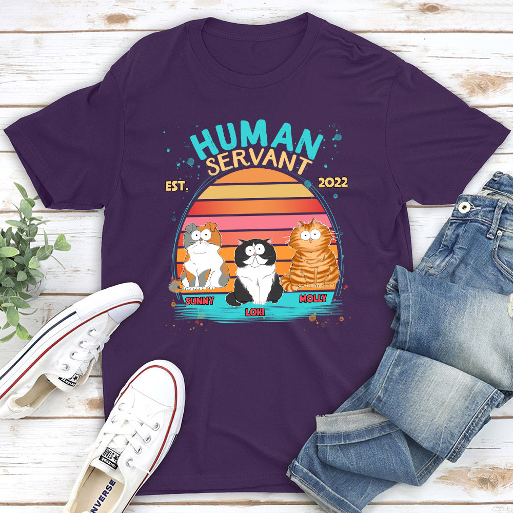 Pet Servant - Personalized Custom Unisex 5.3 oz T-shirt for Pet Lovers