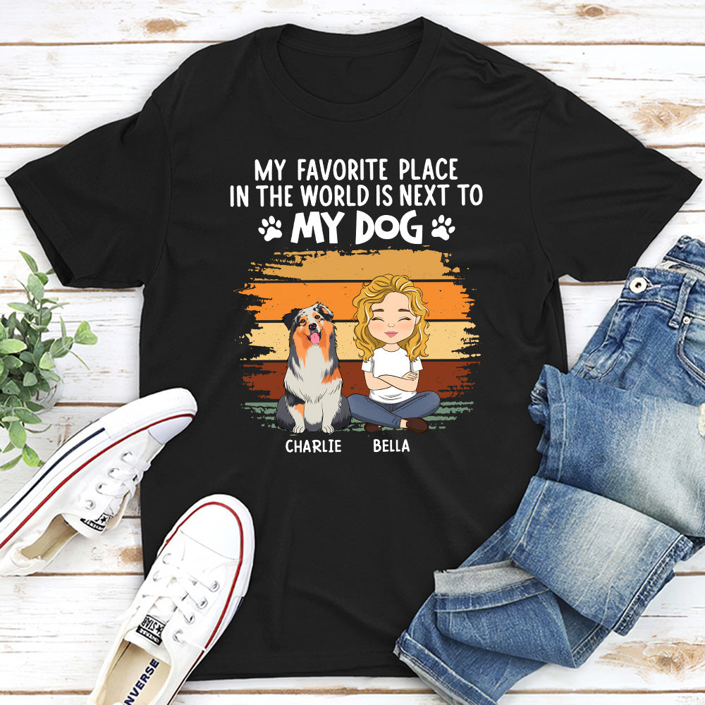 Into You - Personalized Custom Unisex 5.3 oz T-shirt for Pet Lovers