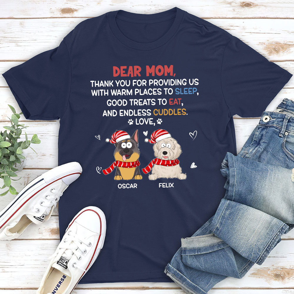 Sleep And Eat - Personalized Custom Unisex T-shirt for Pet Lovers
