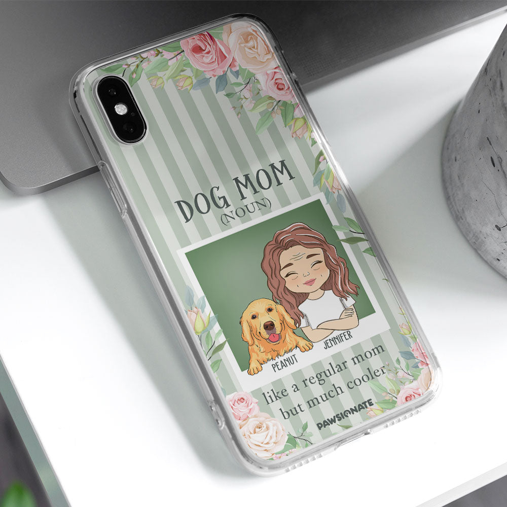 Customizable Dog Mom Personalized Phone Case - A Unique Expression of Canine Love