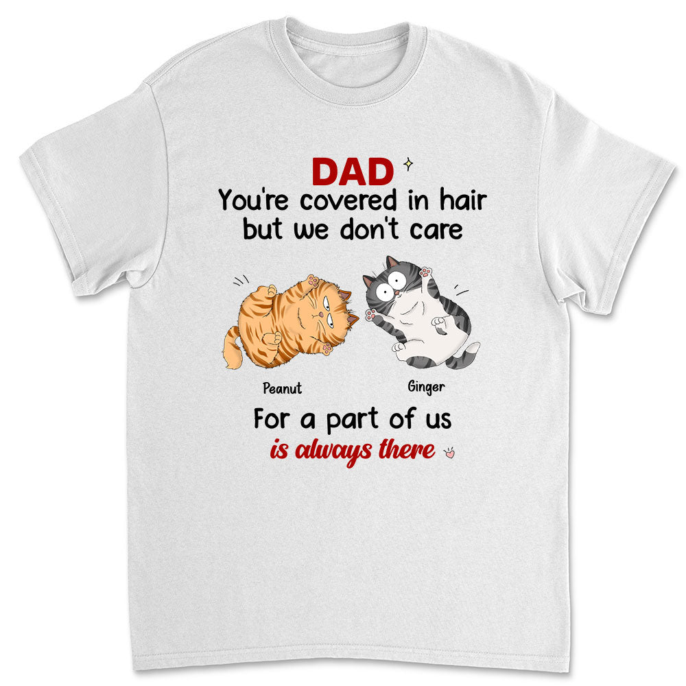 A Part Of Us - Personalized Custom Unisex 5.3 oz T-shirt for Pet Lovers