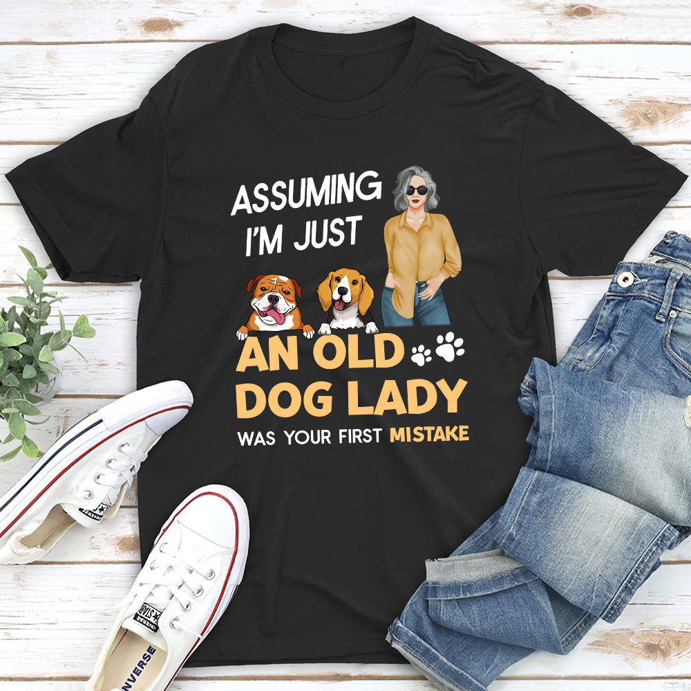 Your First Mistake - Personalized Custom Unisex 5.3 oz T-shirt: Ideal Gift for Pet Lovers