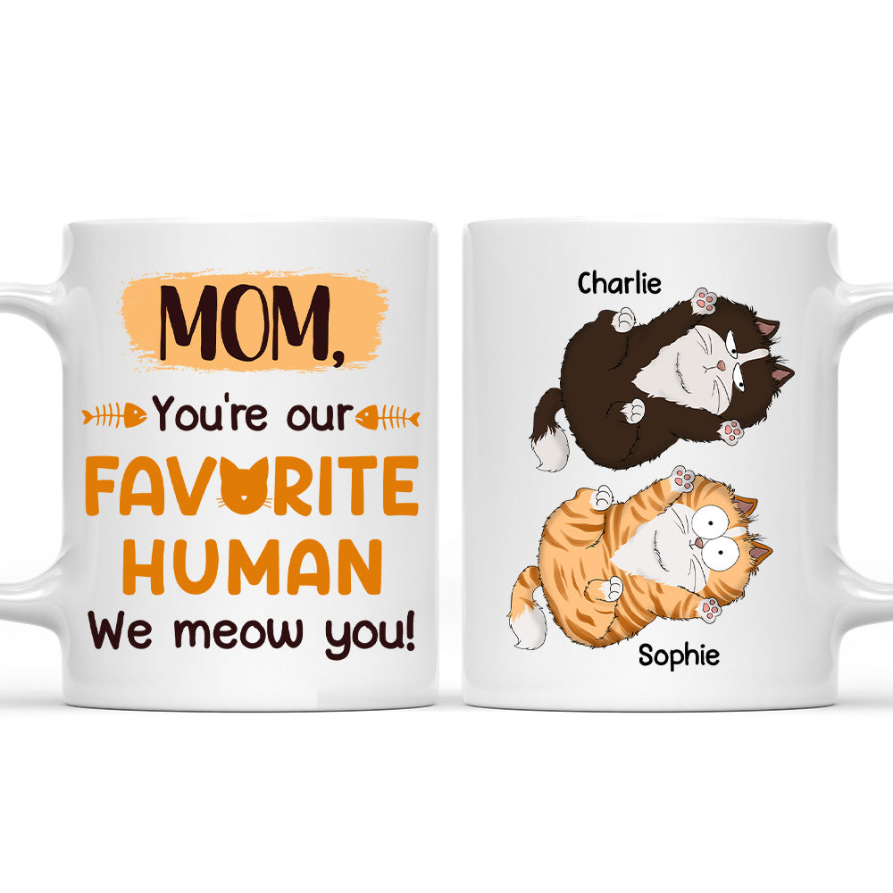 We Meow You - Exquisite Personalized Custom Coffee Mug for Pet Lovers
