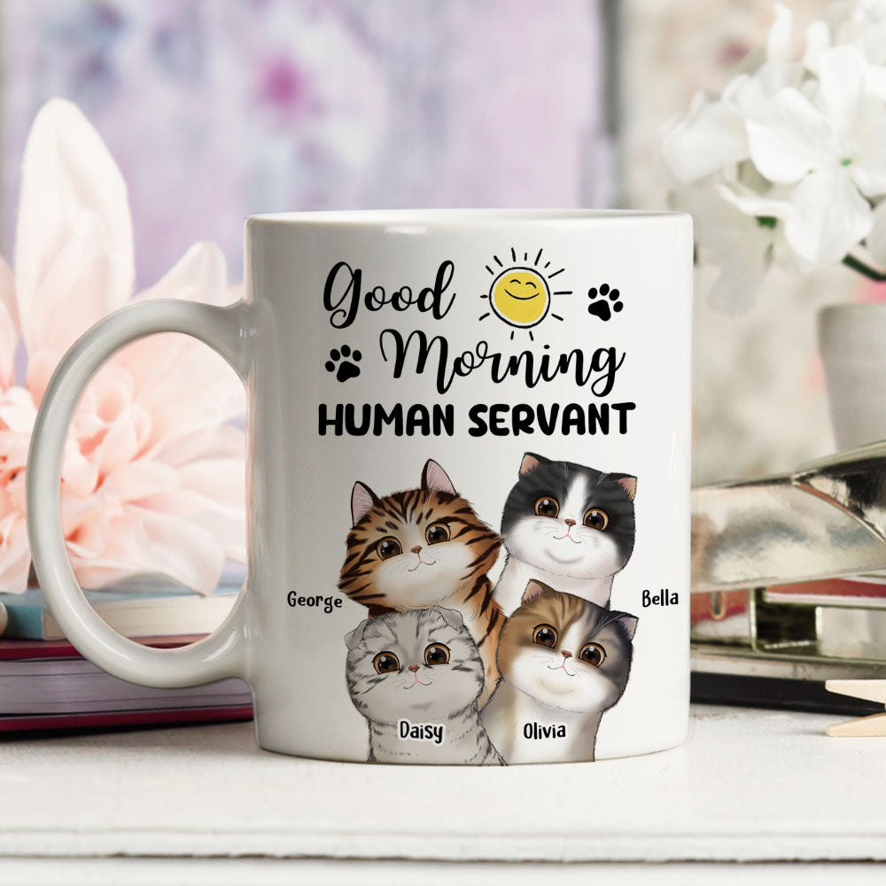 Good Morning - Exquisitely Personalized Custom 11oz Coffee Mug for Pet Lovers