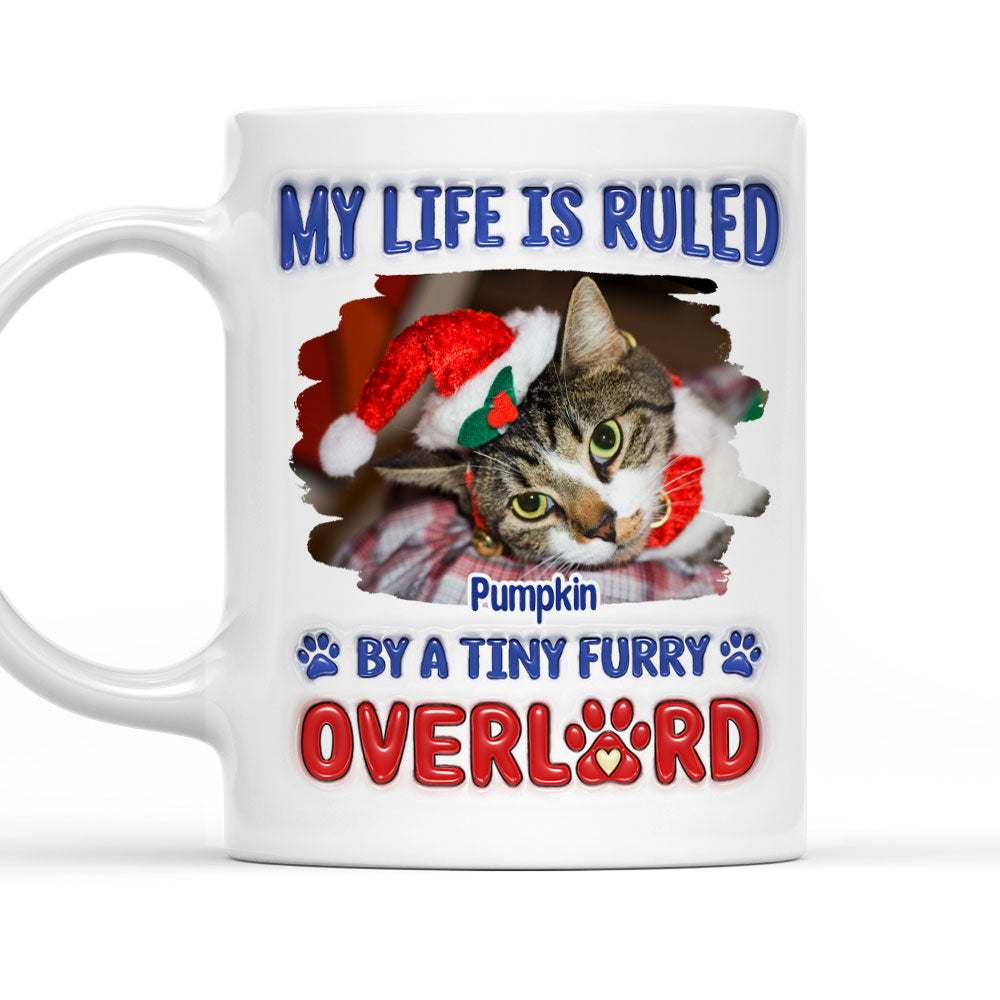 Adorable Furry Overlords Personalized Custom 3D Inflated Effect 11oz/15oz Ceramic Mug with Unique Photo Print