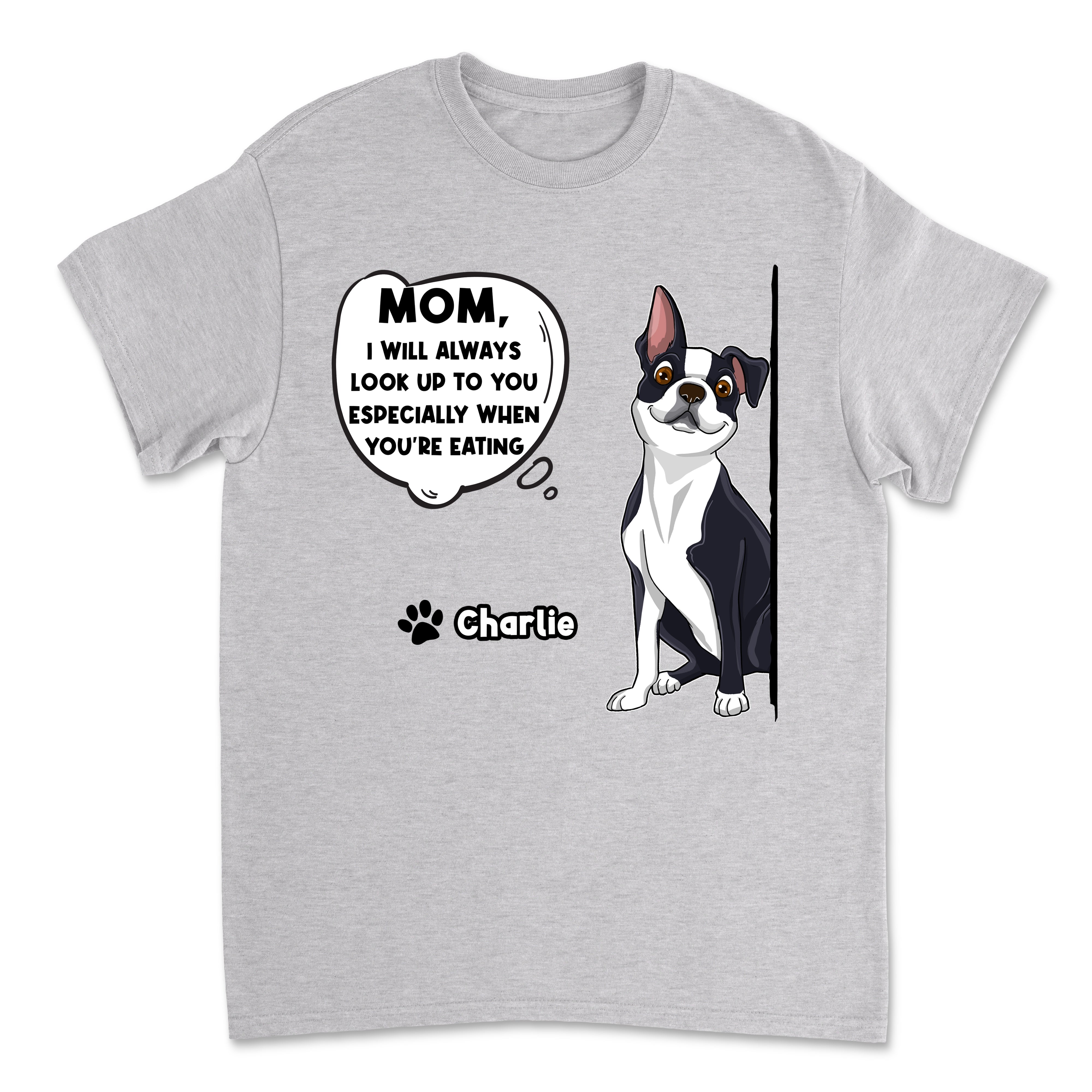 I Will Always - Personalized Custom Unisex 5.3 oz T-shirt for Pet Lovers