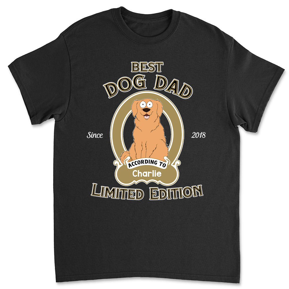 Exclusive Limited Edition Personalized Custom Unisex Dad Mom T-shirt