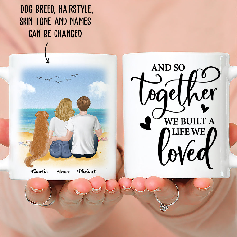 And So Together - Personalized Custom Coffee Mug for Pet Lovers (11oz & 15oz Sizes)