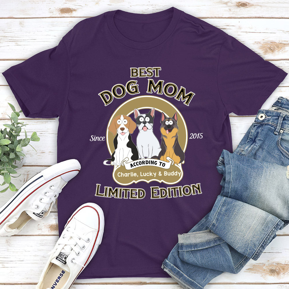 Exclusive Limited Edition Personalized Custom Unisex Dad Mom T-shirt
