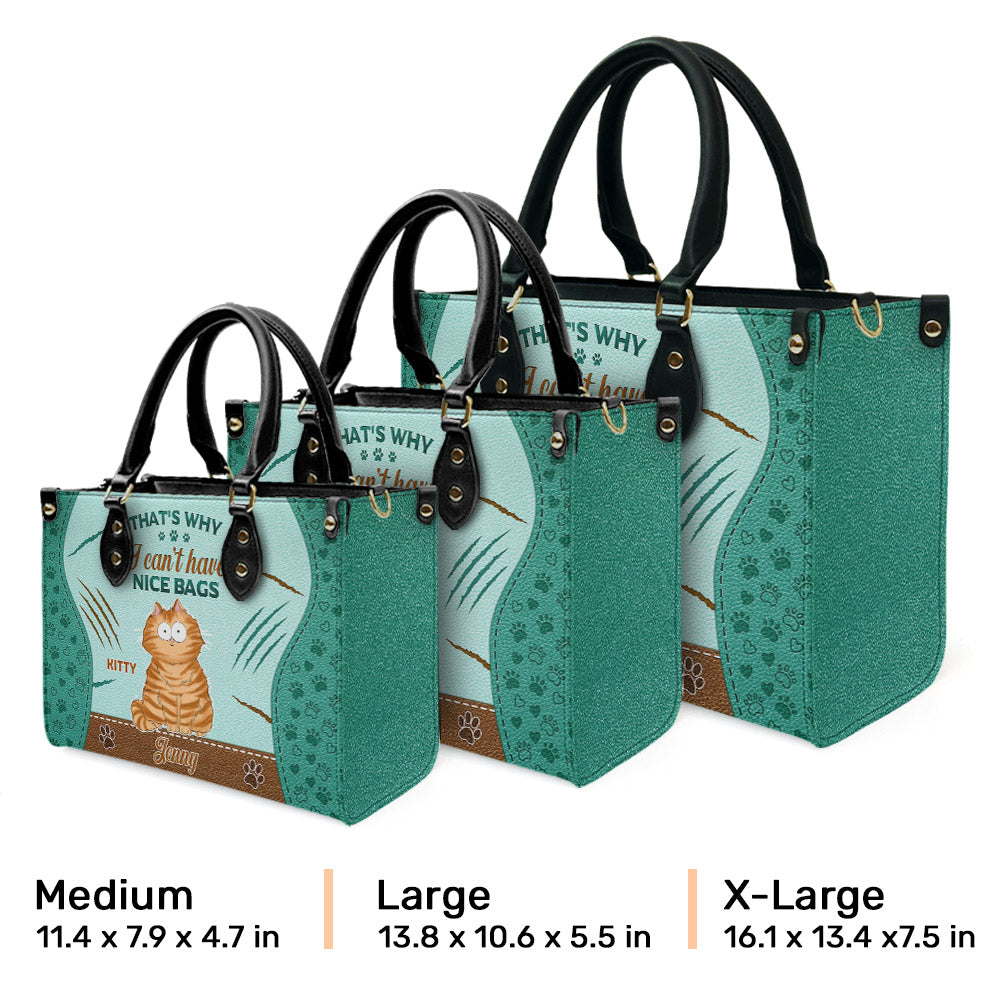 Unique Personalized Custom Leather Bag - Show Your Love for Fur Babies
