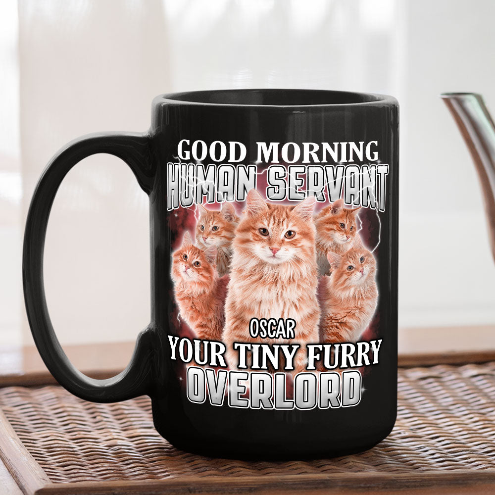 Stunning Gradient Tiny Overlords Personalized Custom Ceramic Coffee Mug - 11oz & 15oz Sizes