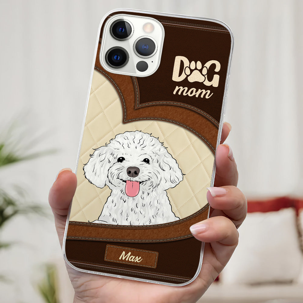 Adorable Peeking Dogs - Customizable Personalized Phone Case for Fashion - Forward Users