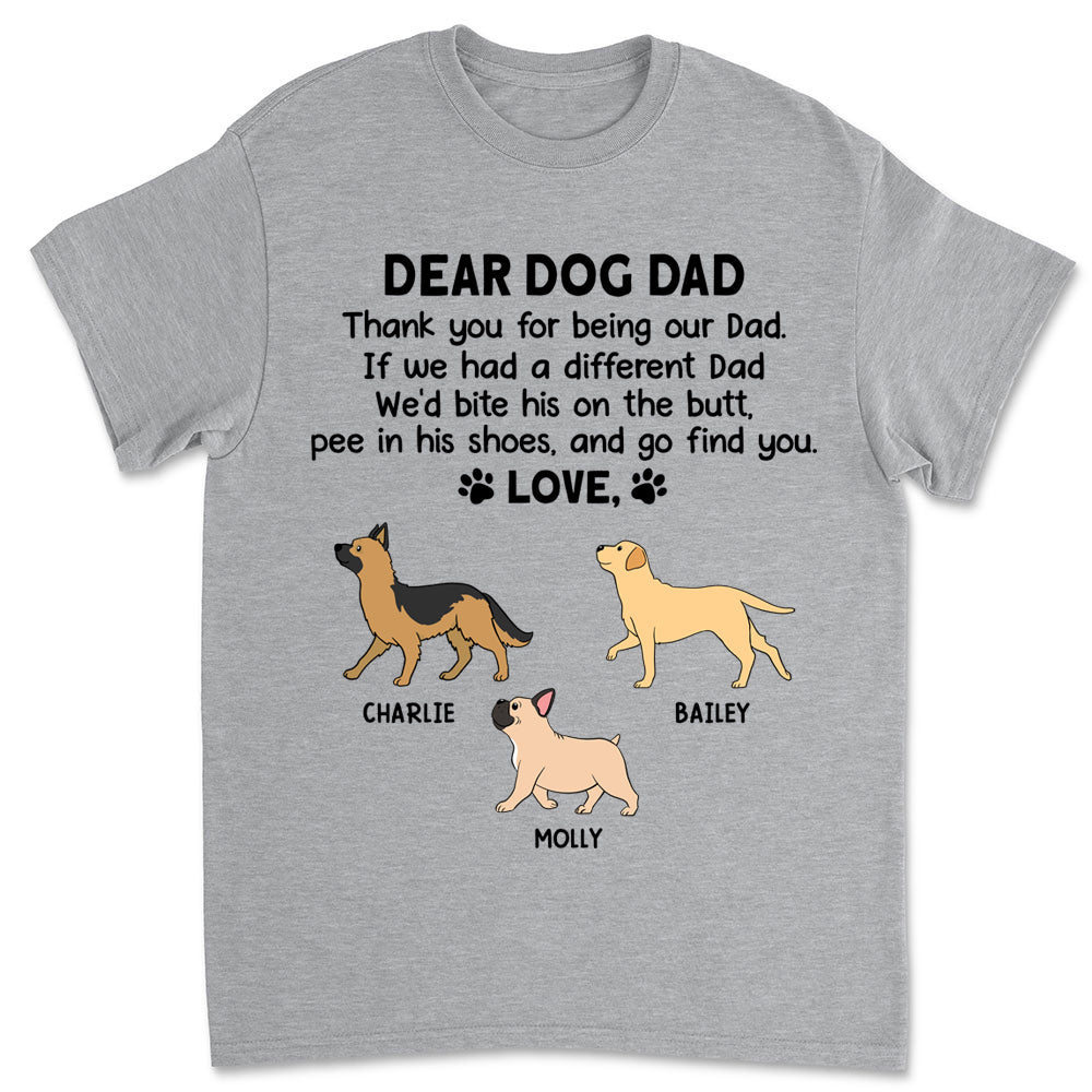 Thank You My Mom - Personalized Custom Unisex 5.3 oz Heavy Cotton T-shirt for Pet Lovers