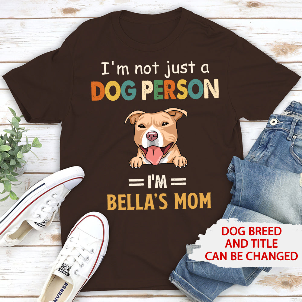 One-of-a-Kind Personalized Custom Unisex T-shirt for Non - Ordinary Dog Lovers