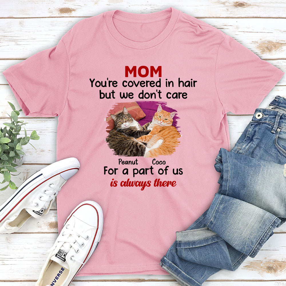 A Part Of Us Personalized Custom Unisex Photo T-shirt - Ideal Gift for Pet Lovers