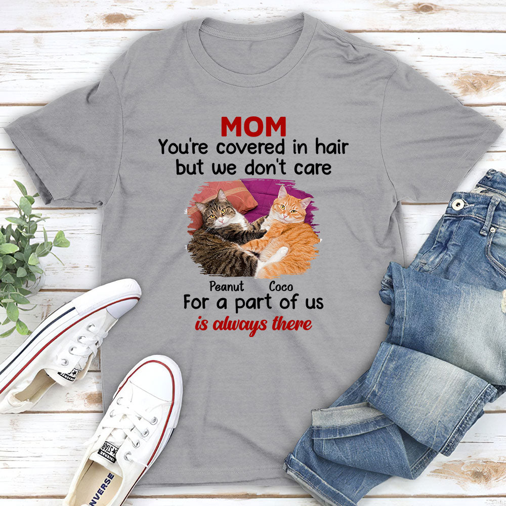 A Part Of Us Personalized Custom Unisex Photo T-shirt - Ideal Gift for Pet Lovers