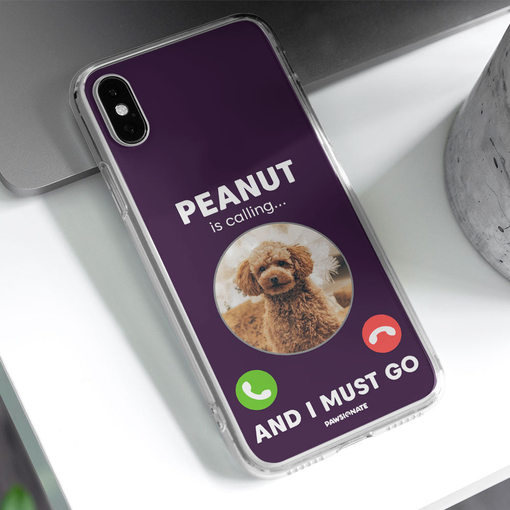 Dog Is Calling - Unique Personalized Custom Phone Case for Pet Lovers