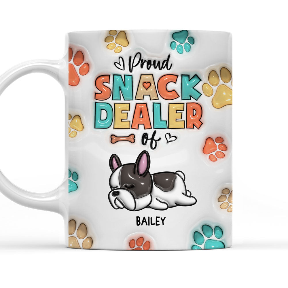 Personalized Custom 3D Inflated Effect Ceramic Mug - Ideal for All Beverages