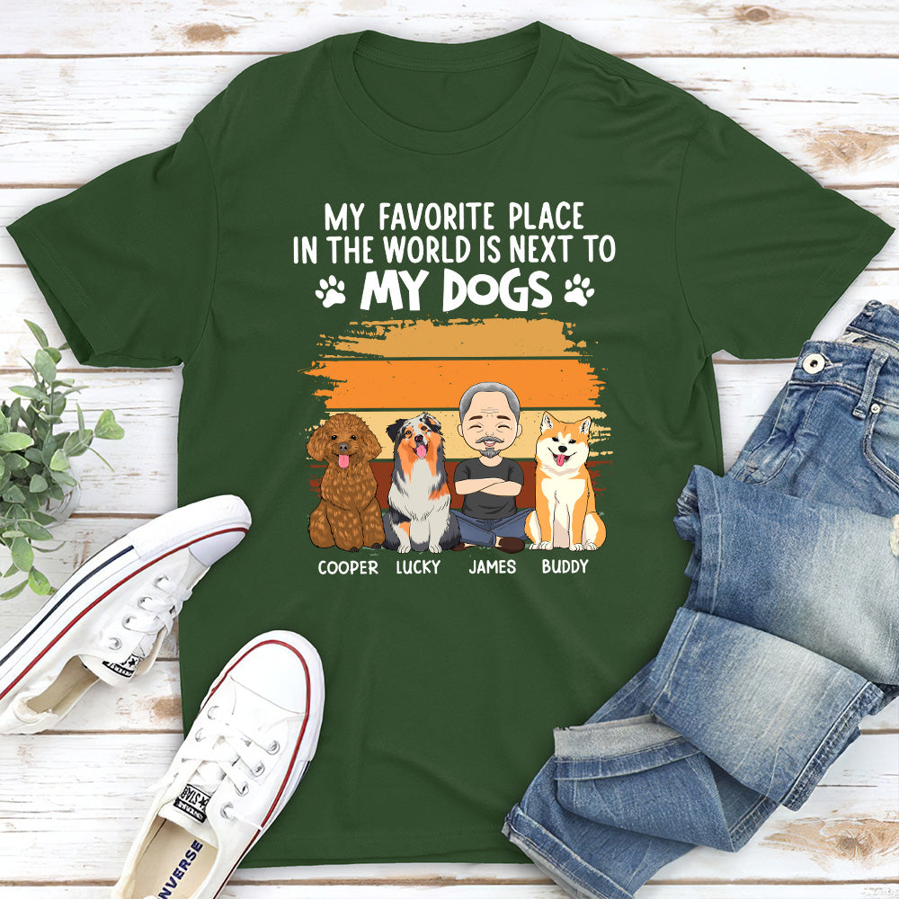 Into You - Personalized Custom Unisex 5.3 oz T-shirt for Pet Lovers