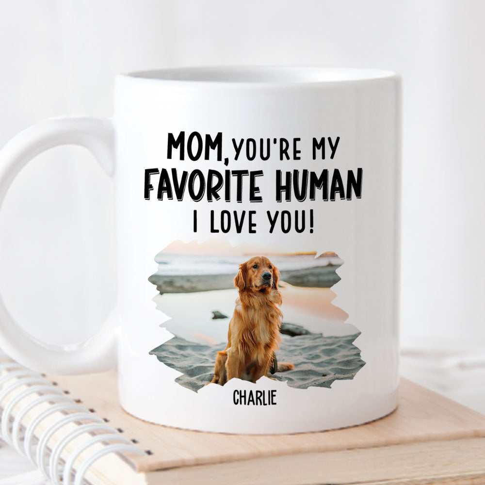 Favorite Human We Love - Premium Personalized Custom Coffee Mug for Pet Lovers