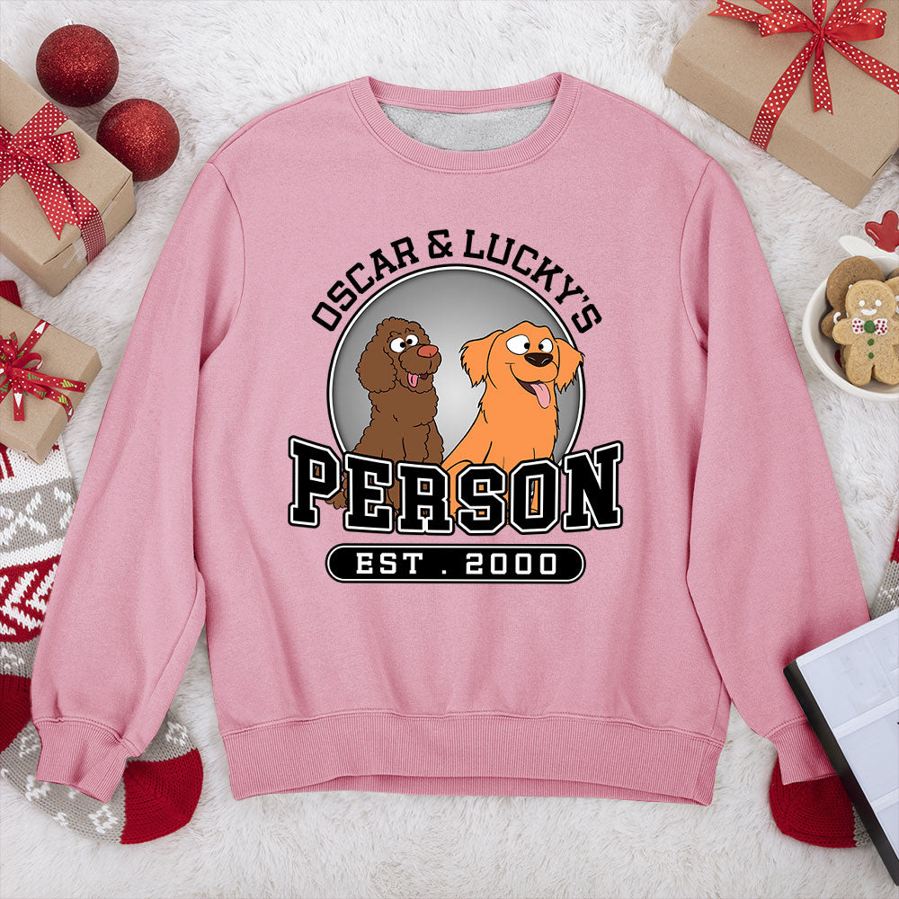 Dog Person - Stylish Personalized Custom Unisex 8.0 oz Sweatshirt
