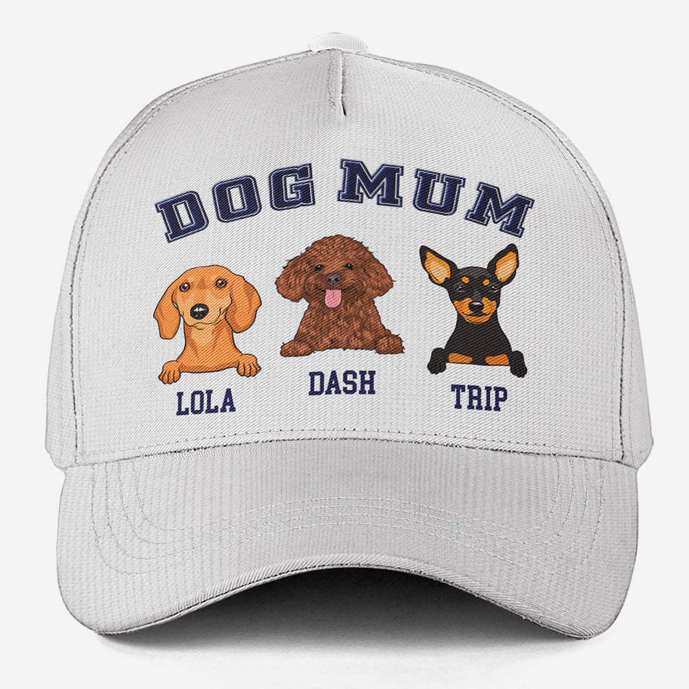 Best Dog Mom - Personalized Custom Cap: Ideal for Dog Lovers